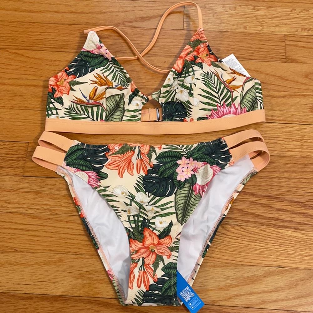 Cupshe Floral Print Bikini